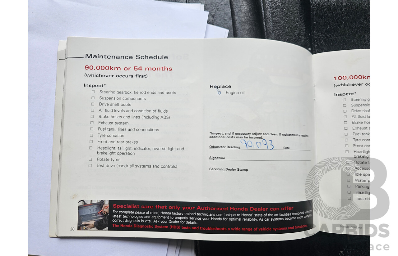 9/2004 Honda Accord EURO Luxury  4d Sedan Silver 2.4L