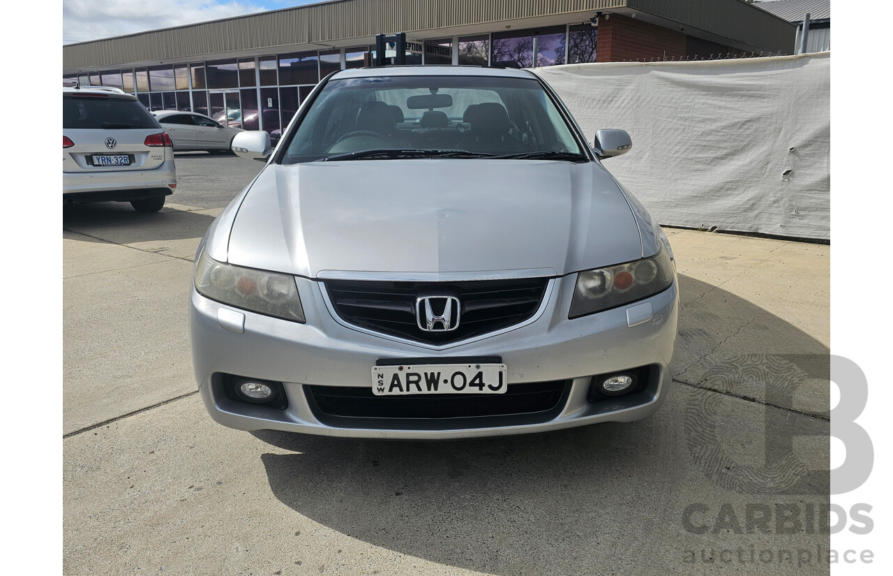 9/2004 Honda Accord EURO Luxury 4d Sedan Silver 2.4L