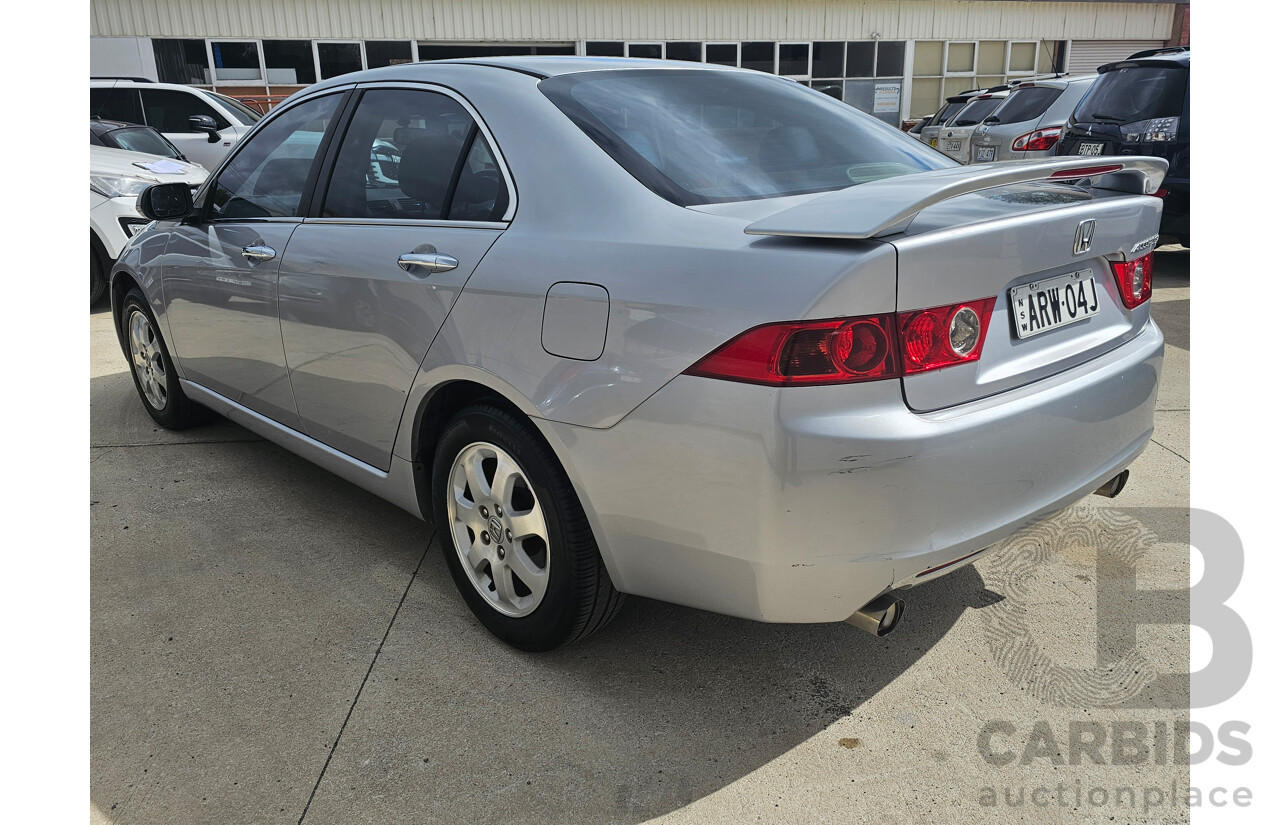 9/2004 Honda Accord EURO Luxury 4d Sedan Silver 2.4L
