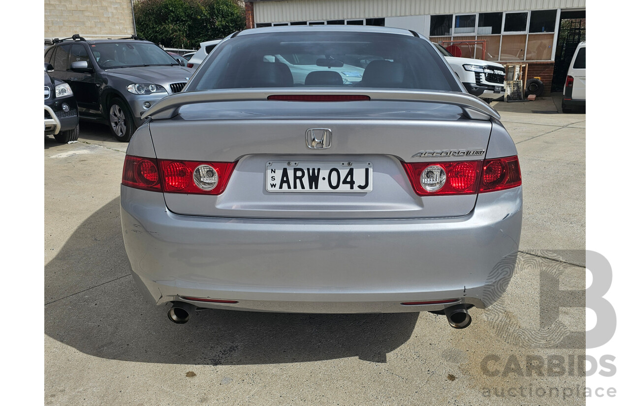 9/2004 Honda Accord EURO Luxury 4d Sedan Silver 2.4L