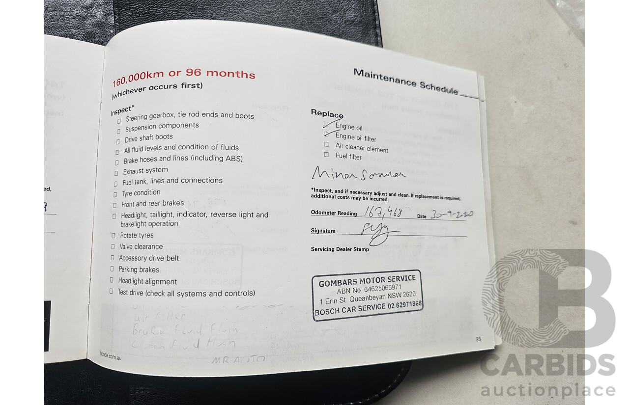 9/2004 Honda Accord EURO Luxury  4d Sedan Silver 2.4L