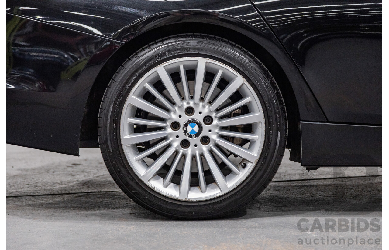 9/2013 BMW 335i Luxury Line F30 4d Sedan Black Sapphire Metallic Turbo 3.0L