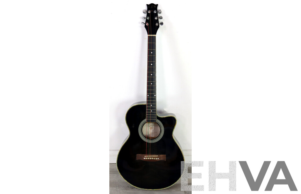 H.I.H Six String Acoustic Guitar