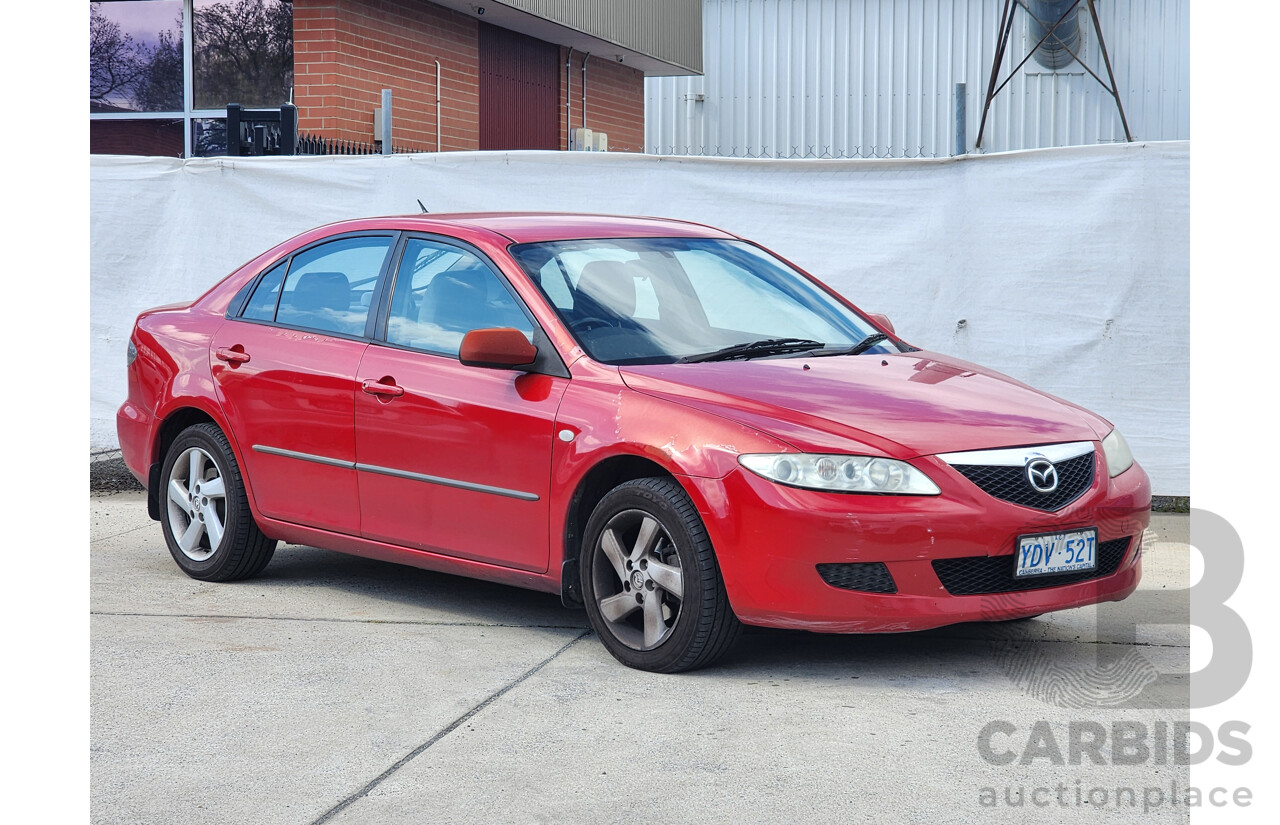 1/2005 Mazda Mazda6 Classic GG 5d Hatchback Red 2.3L