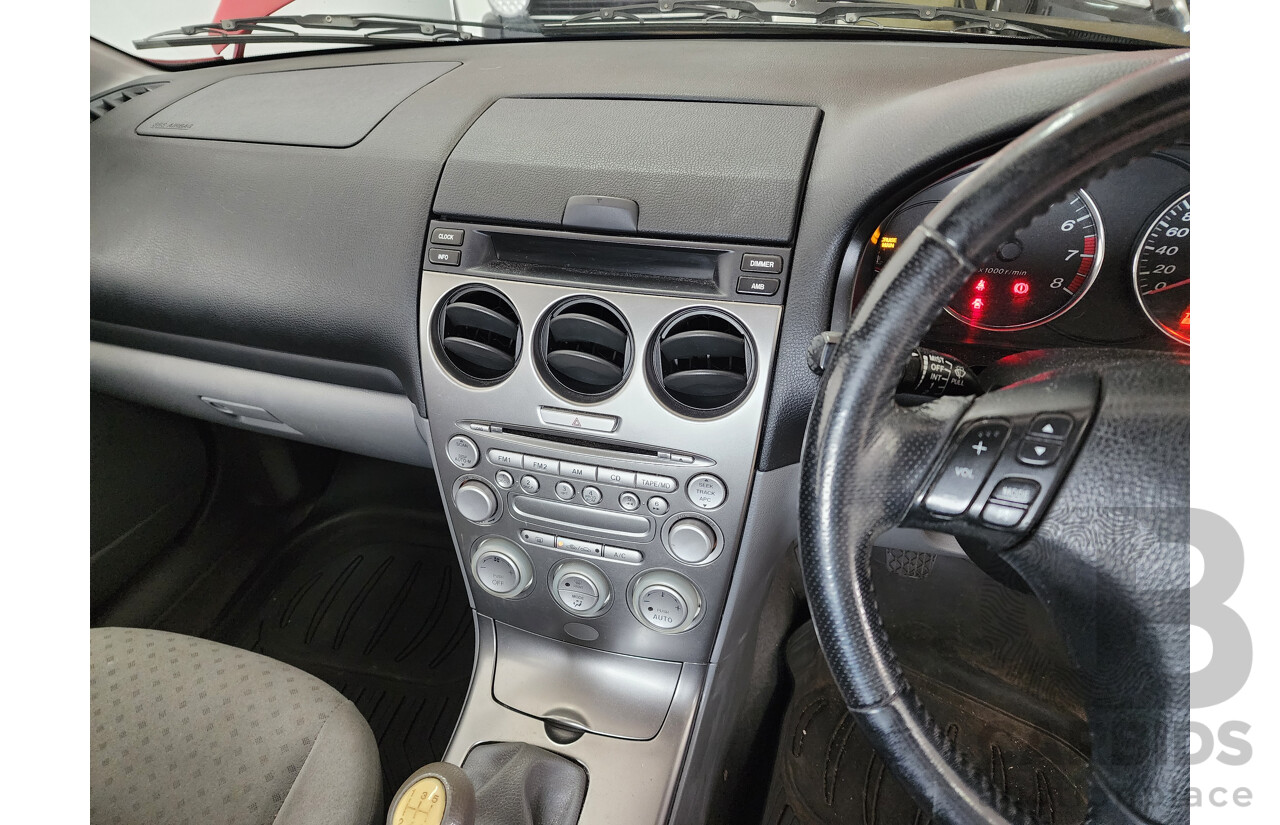 1/2005 Mazda Mazda6 Classic GG 5d Hatchback Red 2.3L