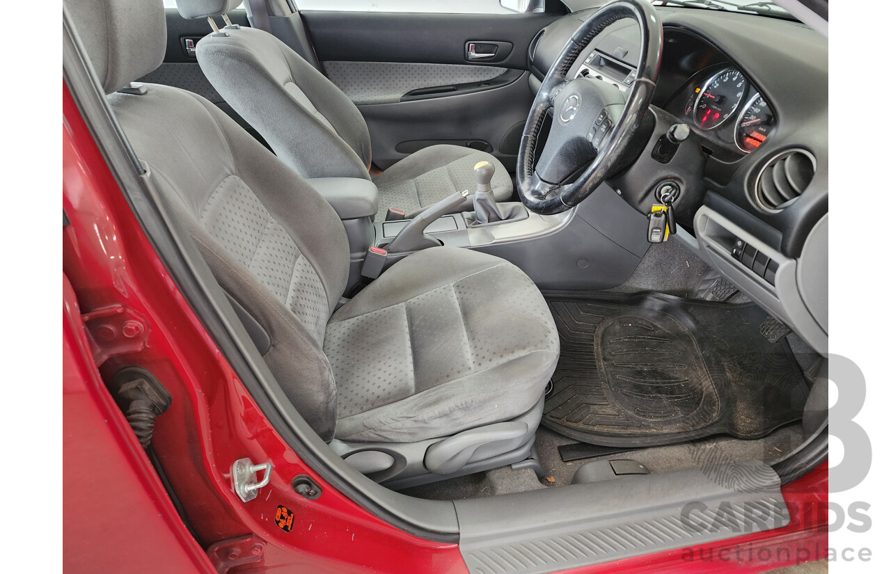 1/2005 Mazda Mazda6 Classic GG 5d Hatchback Red 2.3L