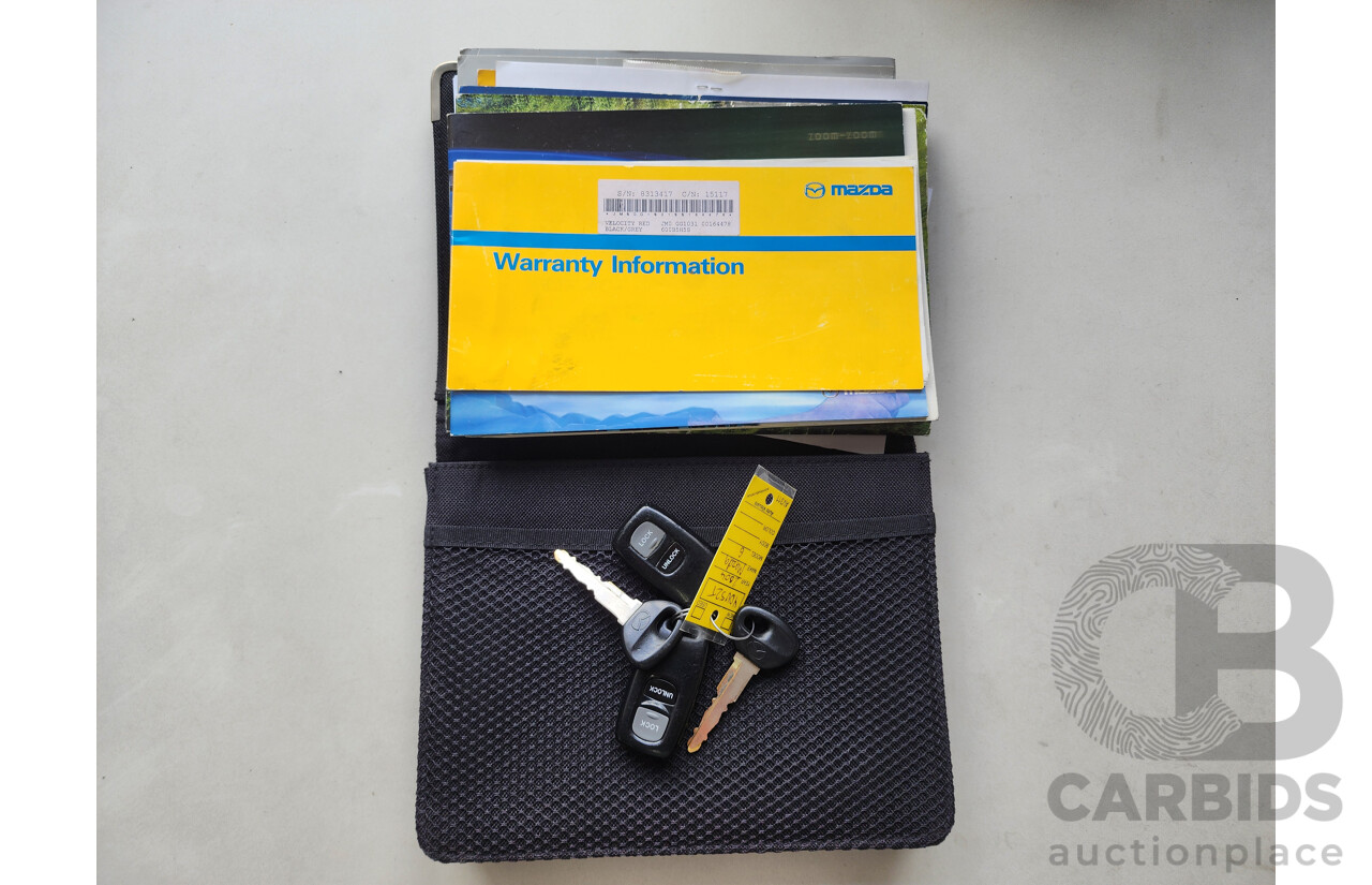 1/2005 Mazda Mazda6 Classic GG 5d Hatchback Red 2.3L