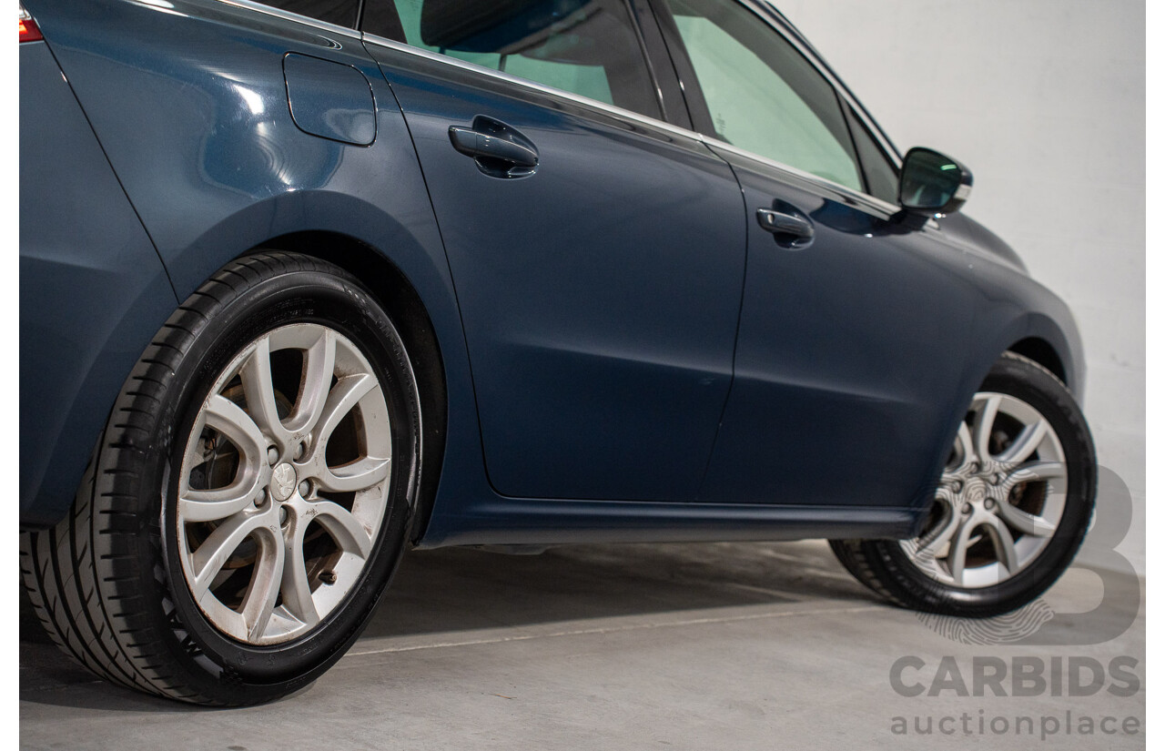 5/2014 Peugeot 508 Allure HDi Touring MY13 4d Wagon Egyptian Blue Metallic Turbo Diesel 2.0L