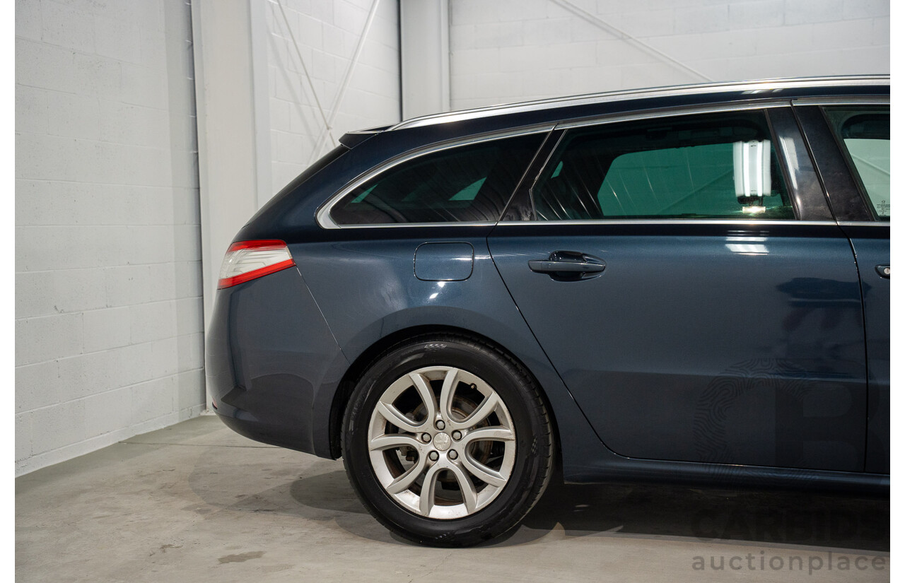 5/2014 Peugeot 508 Allure HDi Touring MY13 4d Wagon Egyptian Blue Metallic Turbo Diesel 2.0L