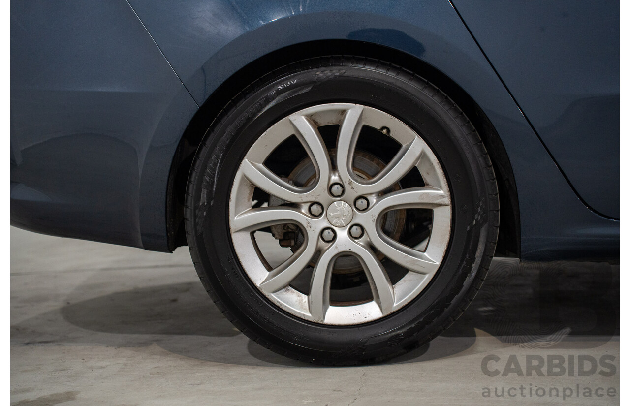5/2014 Peugeot 508 Allure HDi Touring MY13 4d Wagon Egyptian Blue Metallic Turbo Diesel 2.0L