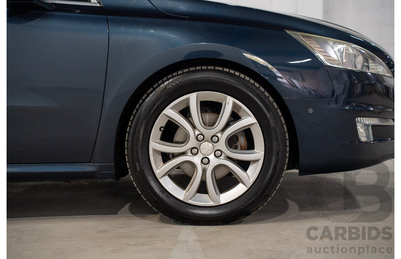 5/2014 Peugeot 508 Allure HDi Touring MY13 4d Wagon Egyptian Blue Metallic Turbo Diesel 2.0L