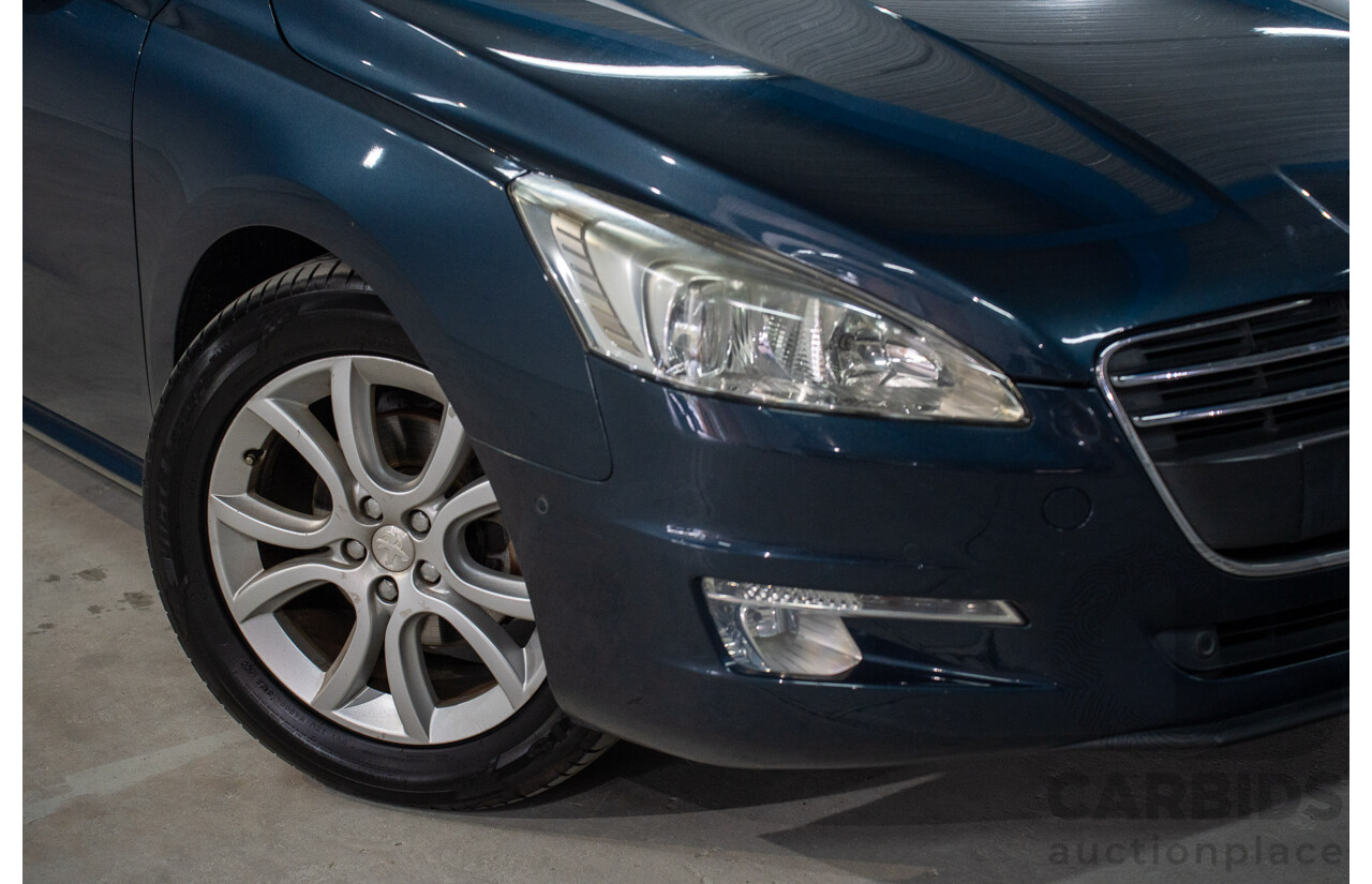 5/2014 Peugeot 508 Allure HDi Touring MY13 4d Wagon Egyptian Blue Metallic Turbo Diesel 2.0L