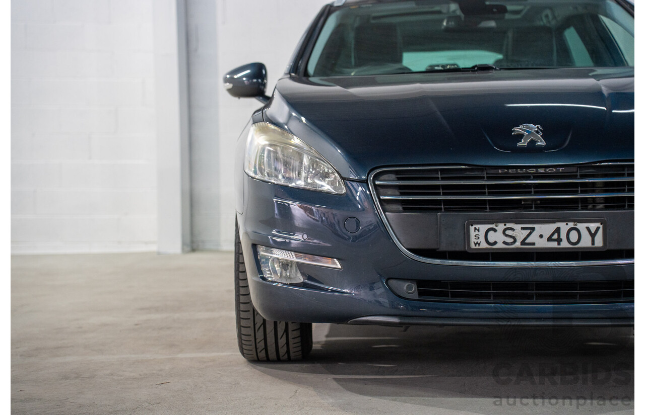 5/2014 Peugeot 508 Allure HDi Touring MY13 4d Wagon Egyptian Blue Metallic Turbo Diesel 2.0L