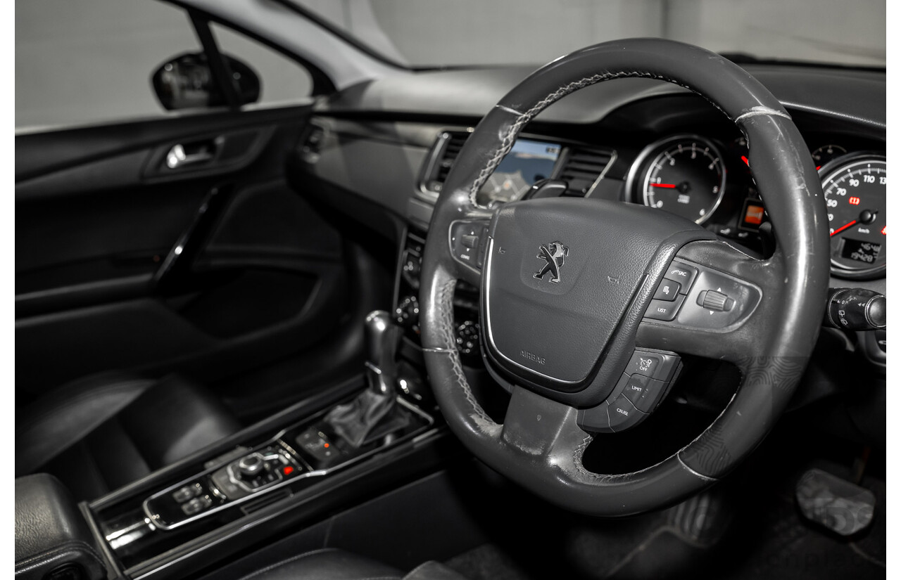 5/2014 Peugeot 508 Allure HDi Touring MY13 4d Wagon Egyptian Blue Metallic Turbo Diesel 2.0L