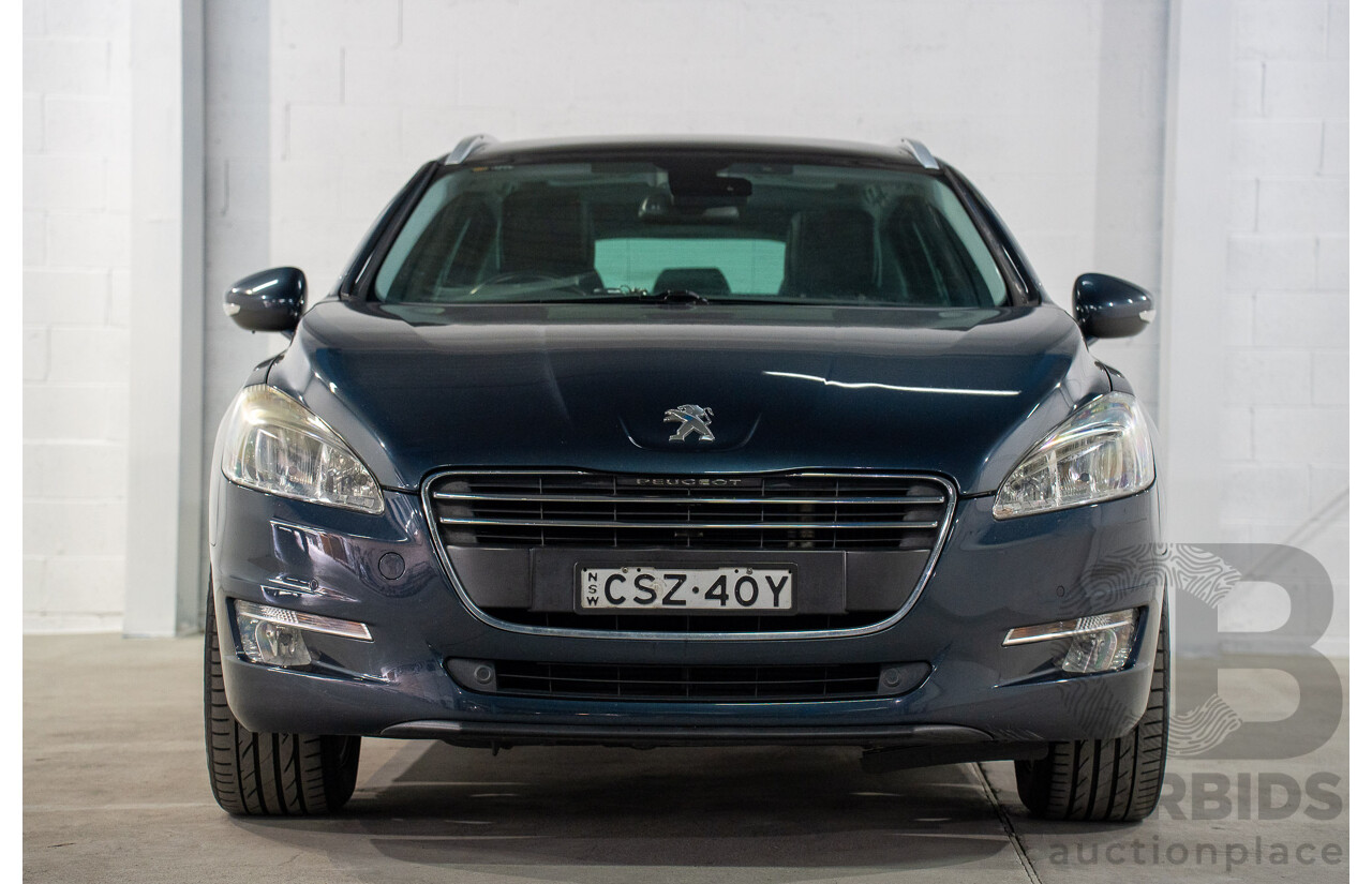 5/2014 Peugeot 508 Allure HDi Touring MY13 4d Wagon Egyptian Blue Metallic Turbo Diesel 2.0L