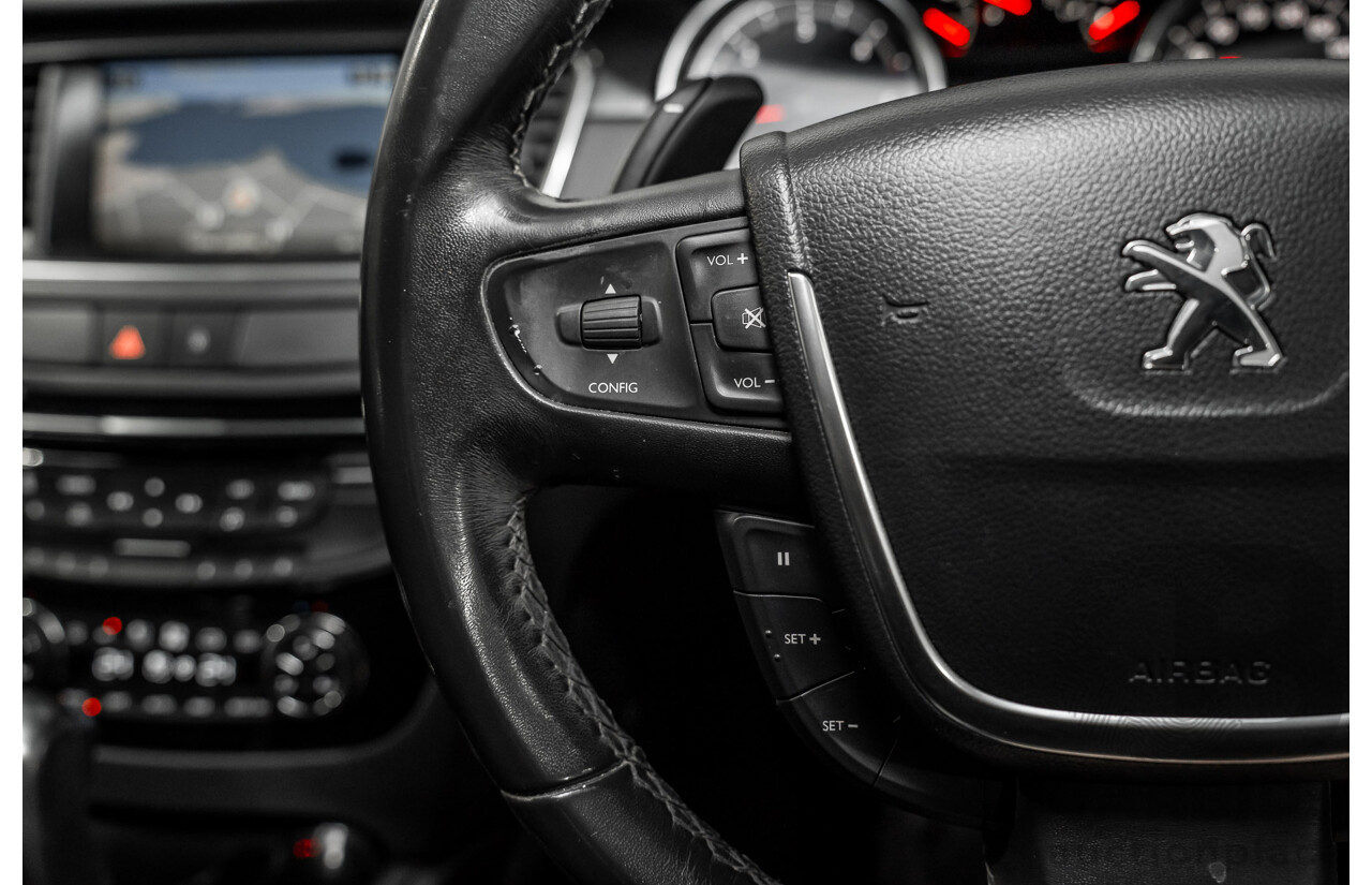 5/2014 Peugeot 508 Allure HDi Touring MY13 4d Wagon Egyptian Blue Metallic Turbo Diesel 2.0L