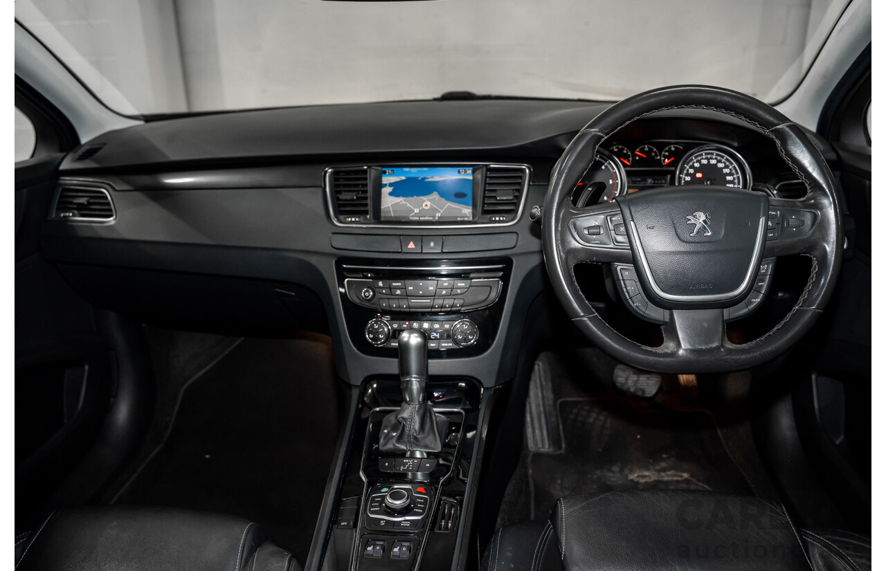 5/2014 Peugeot 508 Allure HDi Touring MY13 4d Wagon Egyptian Blue Metallic Turbo Diesel 2.0L