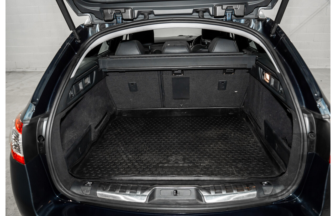 5/2014 Peugeot 508 Allure HDi Touring MY13 4d Wagon Egyptian Blue Metallic Turbo Diesel 2.0L