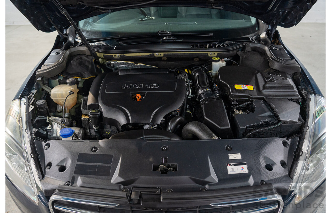 5/2014 Peugeot 508 Allure HDi Touring MY13 4d Wagon Egyptian Blue Metallic Turbo Diesel 2.0L