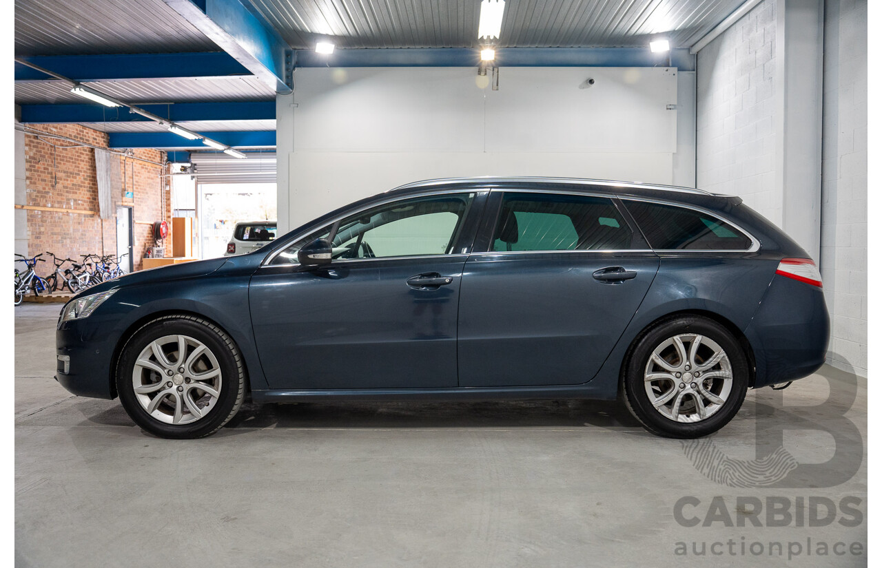 5/2014 Peugeot 508 Allure HDi Touring MY13 4d Wagon Egyptian Blue Metallic Turbo Diesel 2.0L