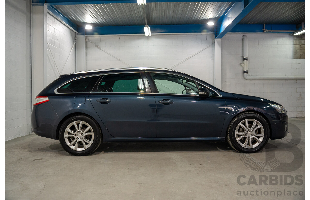 5/2014 Peugeot 508 Allure HDi Touring MY13 4d Wagon Egyptian Blue Metallic Turbo Diesel 2.0L
