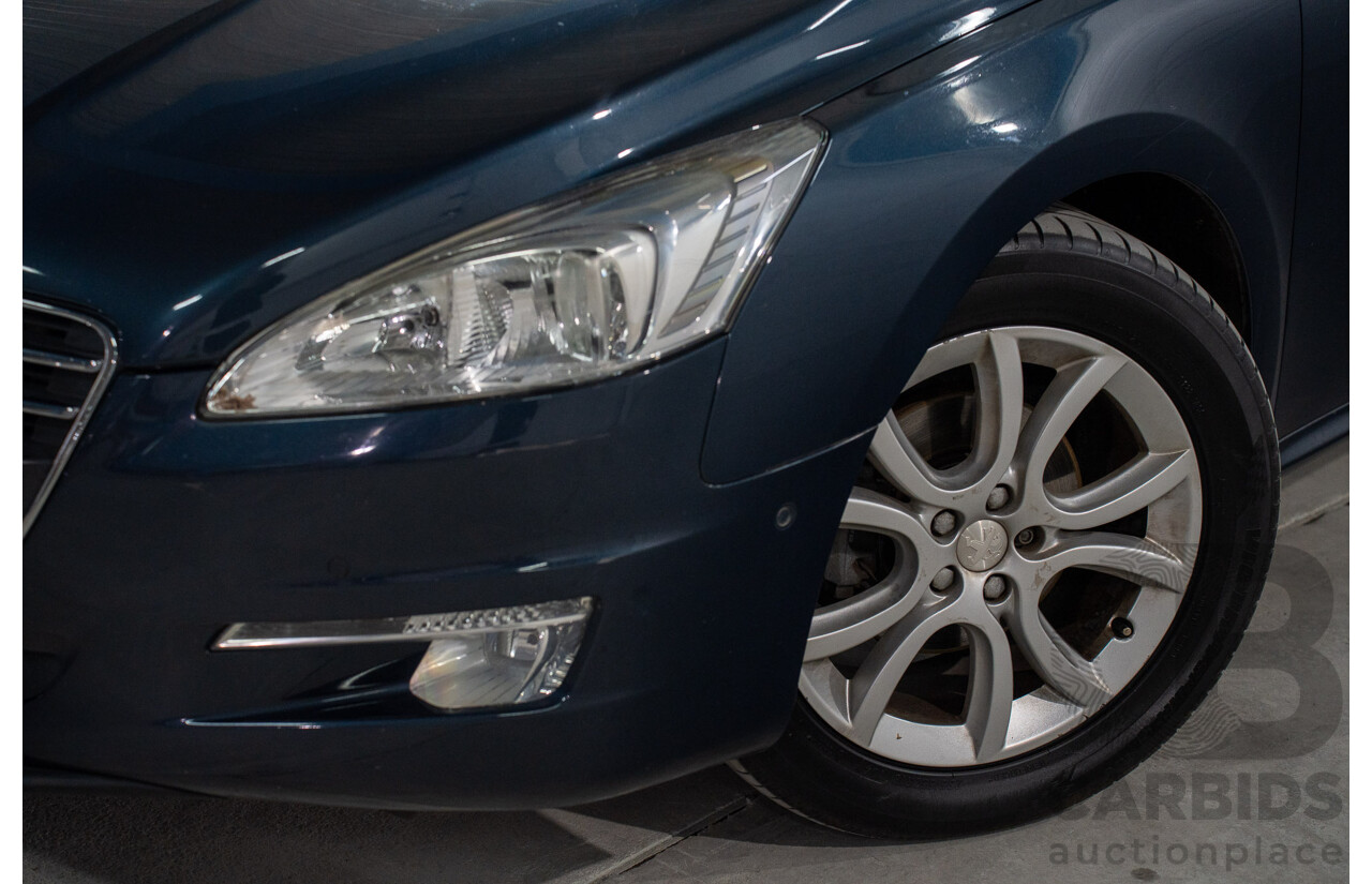 5/2014 Peugeot 508 Allure HDi Touring MY13 4d Wagon Egyptian Blue Metallic Turbo Diesel 2.0L
