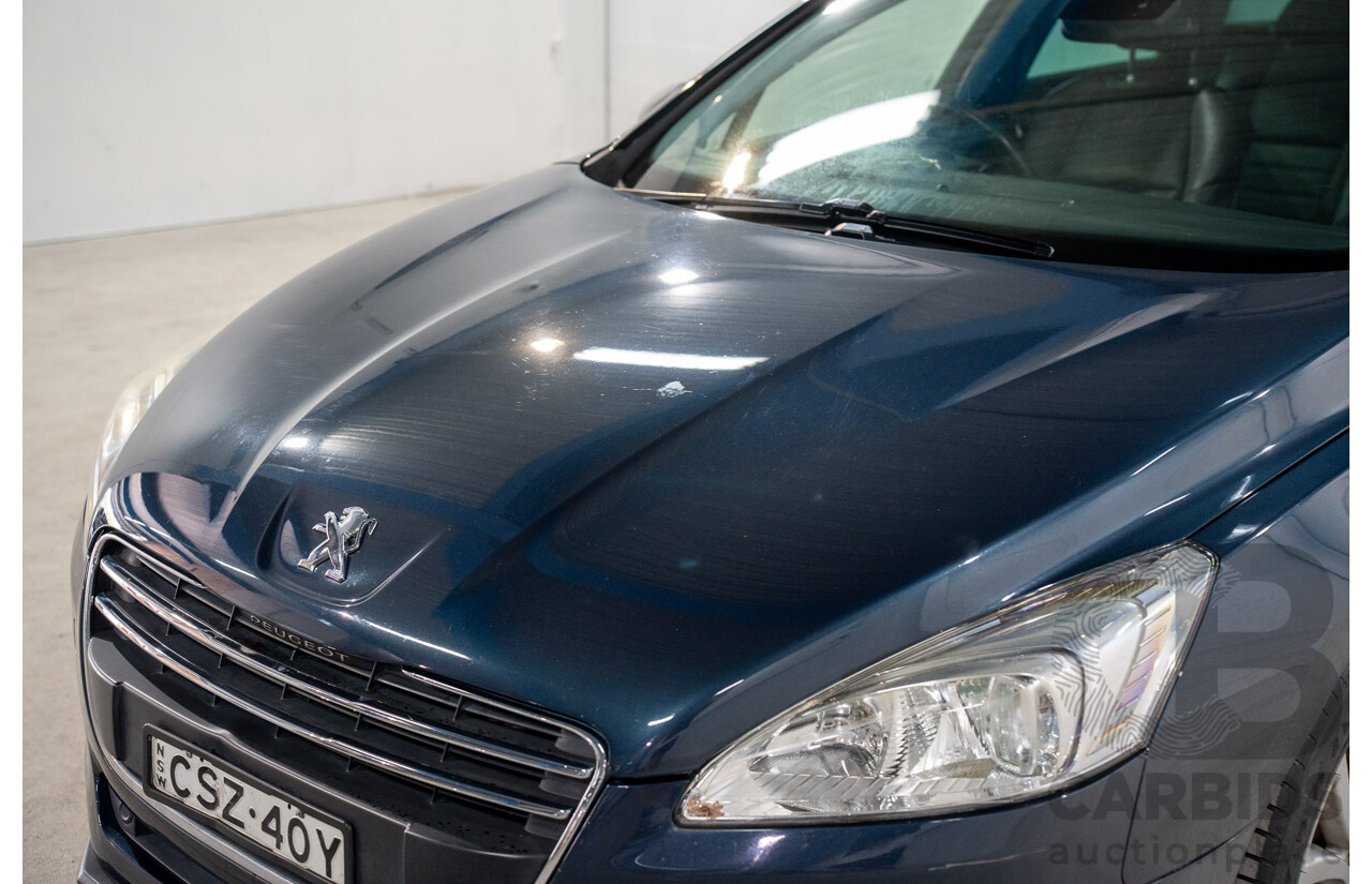 5/2014 Peugeot 508 Allure HDi Touring MY13 4d Wagon Egyptian Blue Metallic Turbo Diesel 2.0L