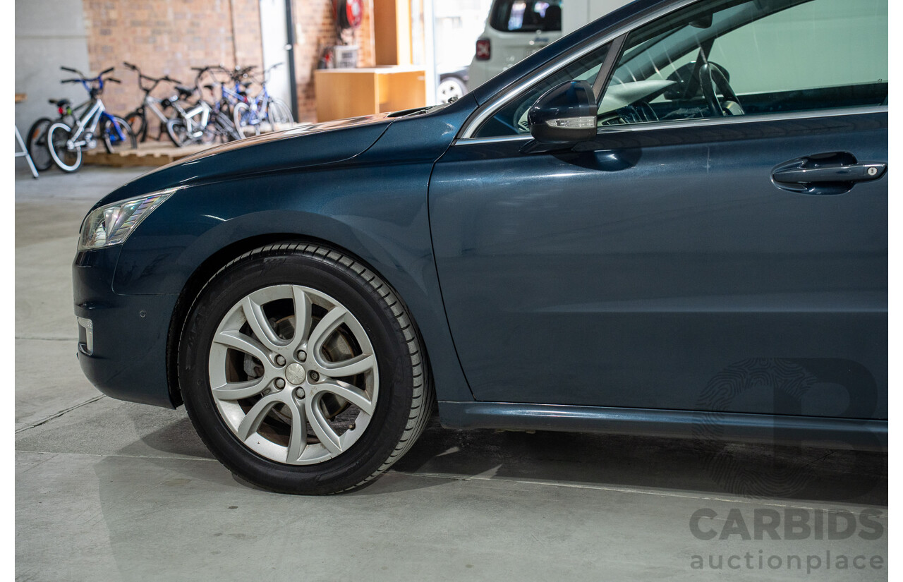5/2014 Peugeot 508 Allure HDi Touring MY13 4d Wagon Egyptian Blue Metallic Turbo Diesel 2.0L