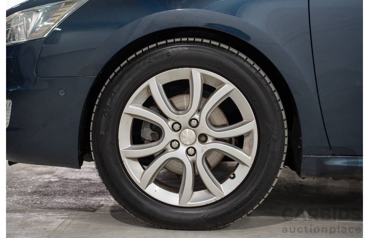 5/2014 Peugeot 508 Allure HDi Touring MY13 4d Wagon Egyptian Blue Metallic Turbo Diesel 2.0L