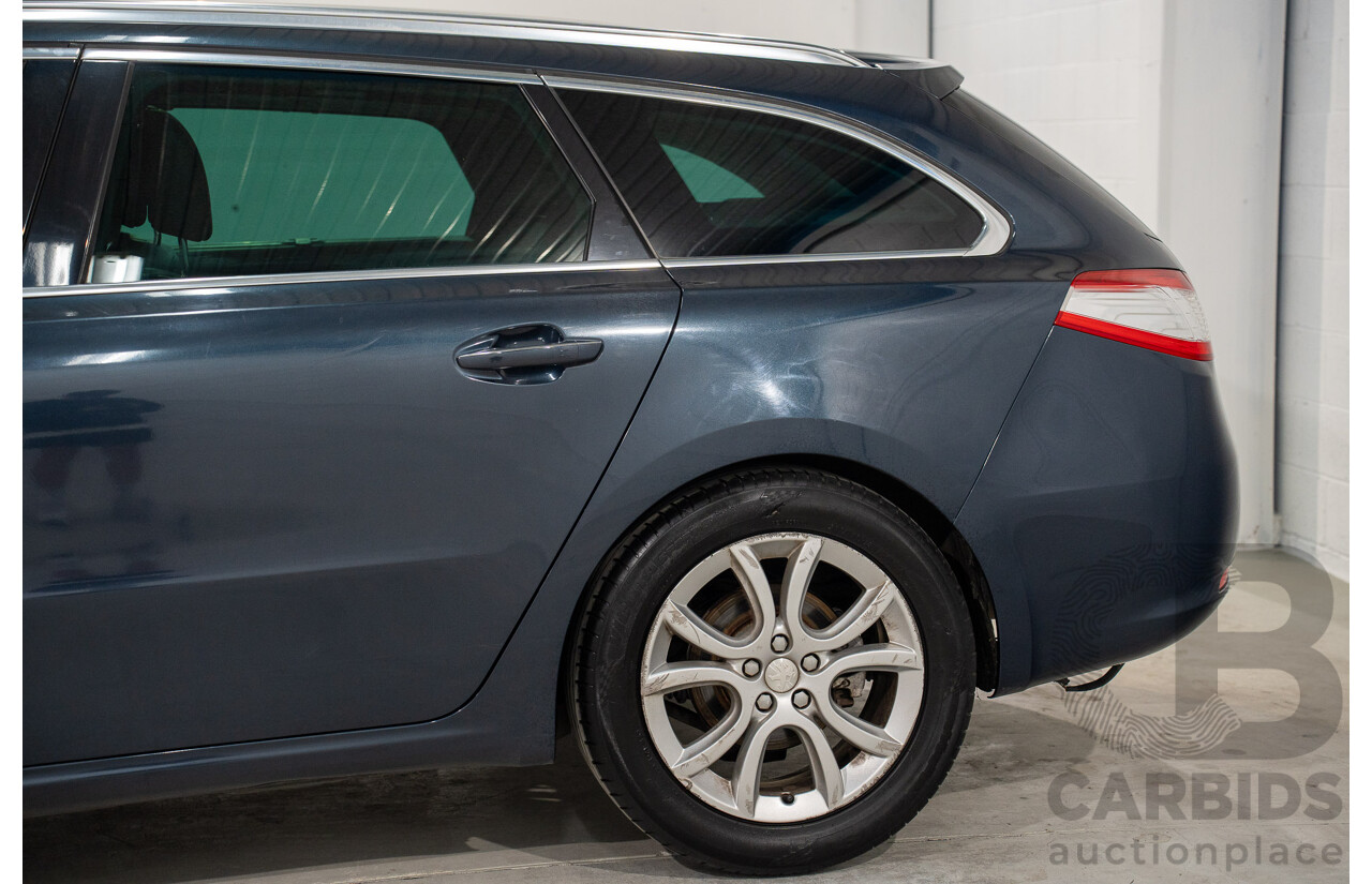 5/2014 Peugeot 508 Allure HDi Touring MY13 4d Wagon Egyptian Blue Metallic Turbo Diesel 2.0L