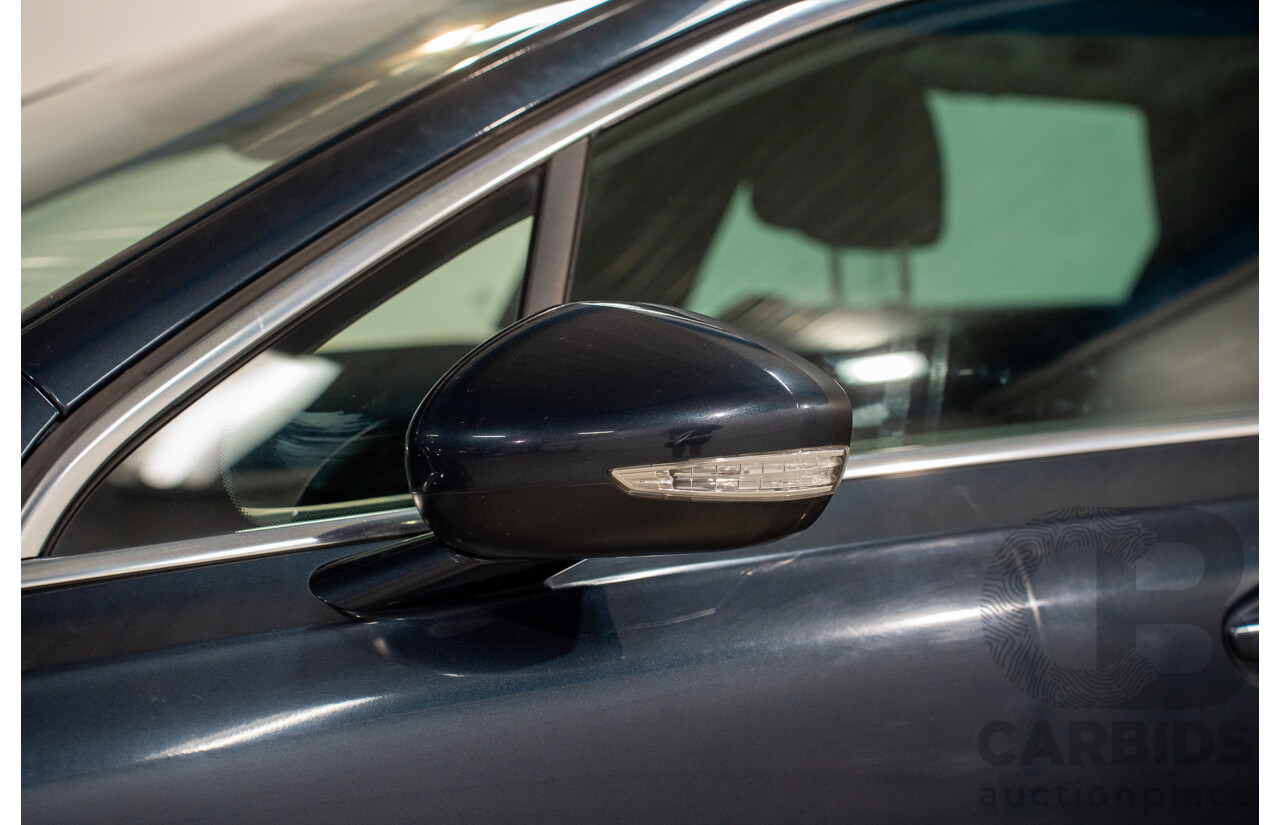 5/2014 Peugeot 508 Allure HDi Touring MY13 4d Wagon Egyptian Blue Metallic Turbo Diesel 2.0L