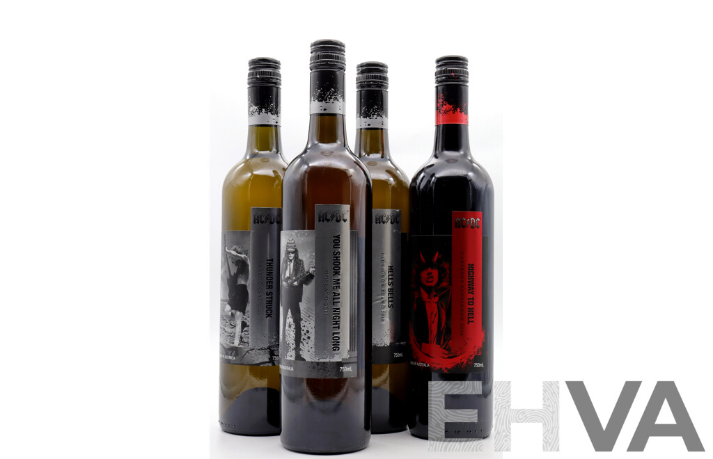 Warburn Estate AC/DC Set Vintage 2010 X 4