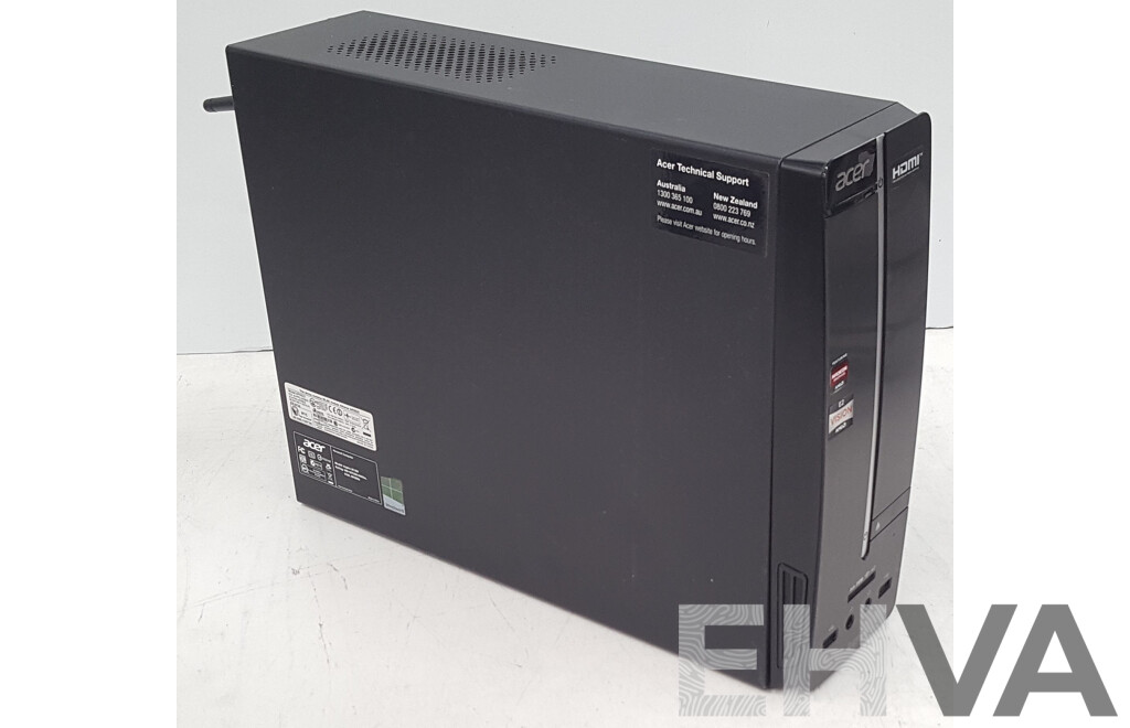 Acer Aspire XC100 AMD E2 (1800) 1.70GHz 2-Core APU Desktop Computer