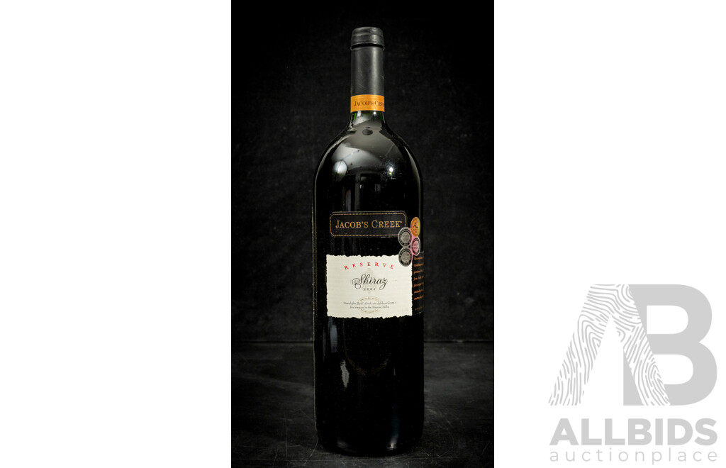 Jacobs Creek Reserve Shiraz Vintage 2001 Magnum