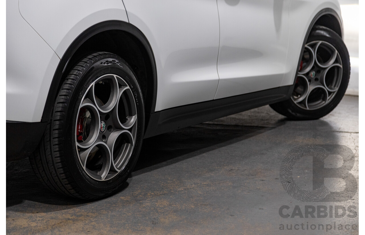 02/2020 Alfa Romeo Stelvio First Edition Q4 (AWD) 949 4D Wagon Alfa White Turbo Diesel 2.1L