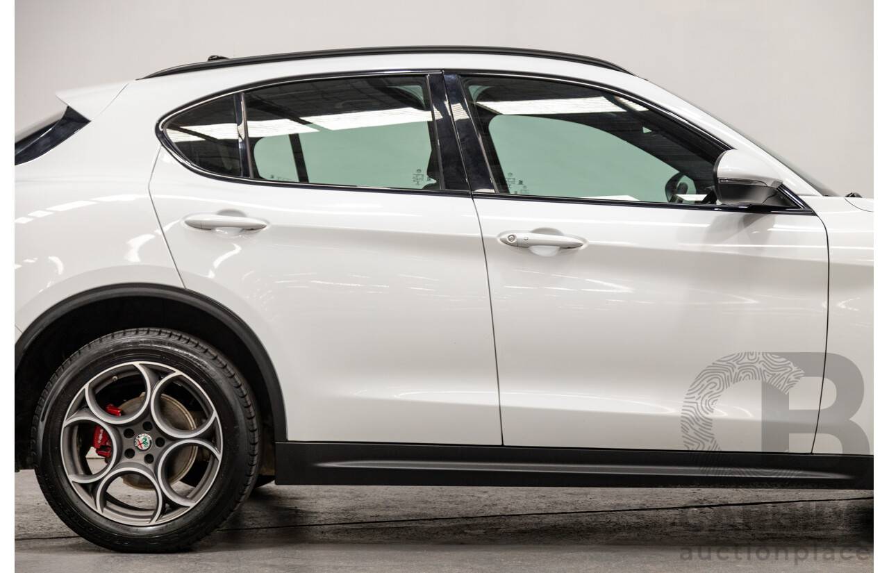 02/2020 Alfa Romeo Stelvio First Edition Q4 (AWD) 949 4D Wagon Alfa White Turbo Diesel 2.1L