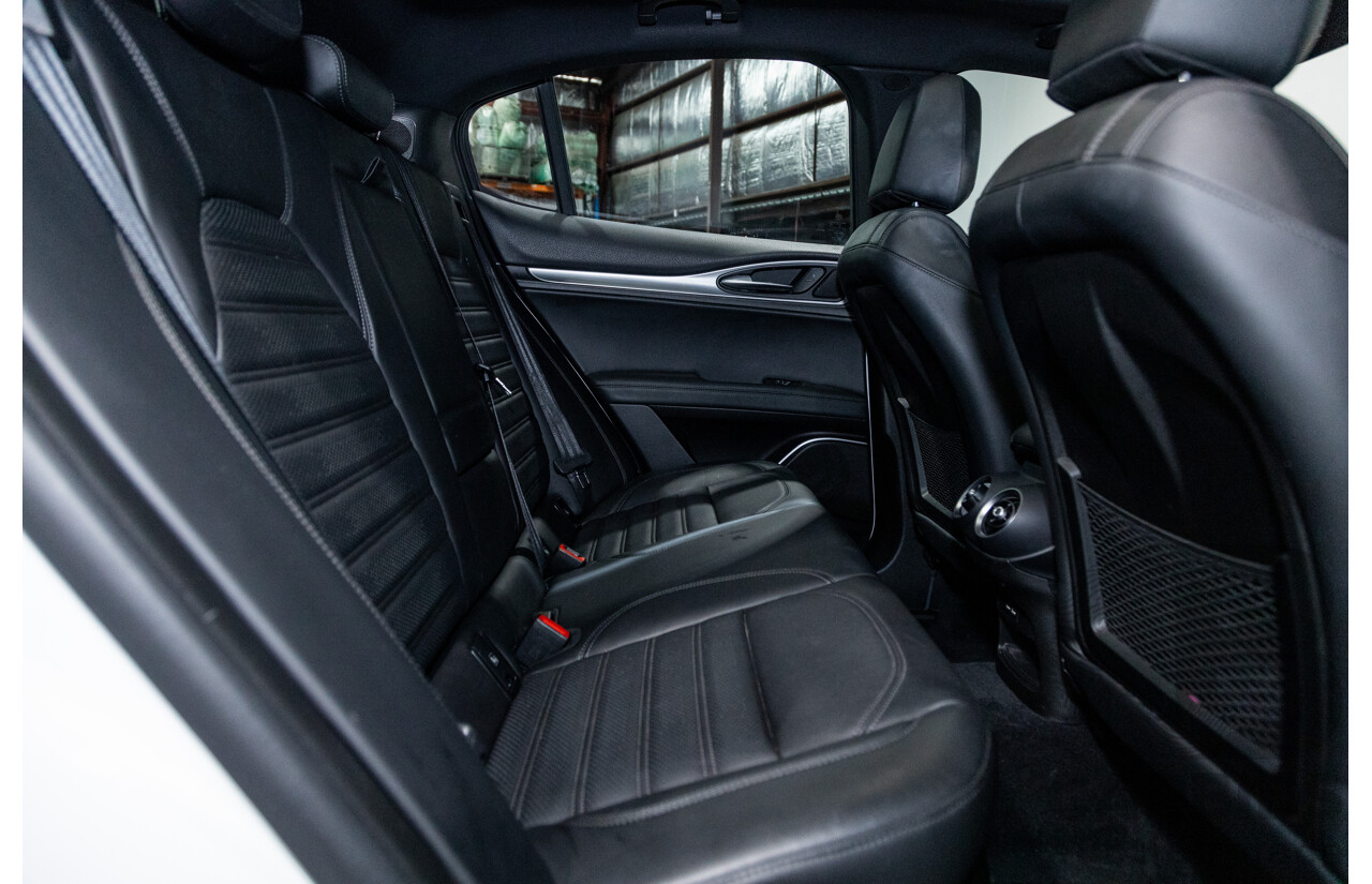 02/2020 Alfa Romeo Stelvio First Edition Q4 (AWD) 949 4D Wagon Alfa White Turbo Diesel 2.1L