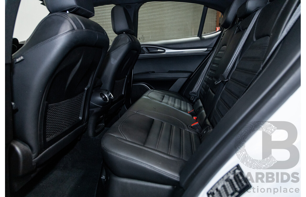 02/2020 Alfa Romeo Stelvio First Edition Q4 (AWD) 949 4D Wagon Alfa White Turbo Diesel 2.1L