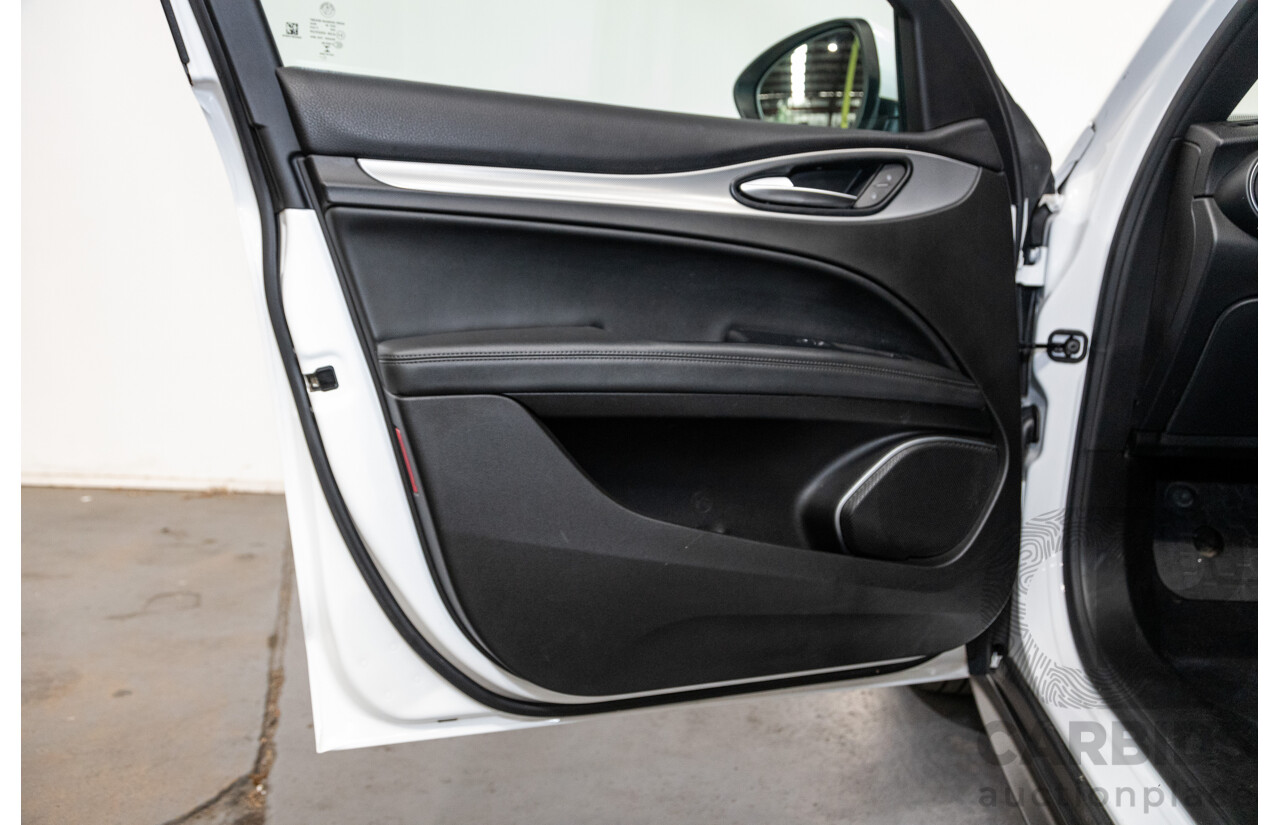 02/2020 Alfa Romeo Stelvio First Edition Q4 (AWD) 949 4D Wagon Alfa White Turbo Diesel 2.1L