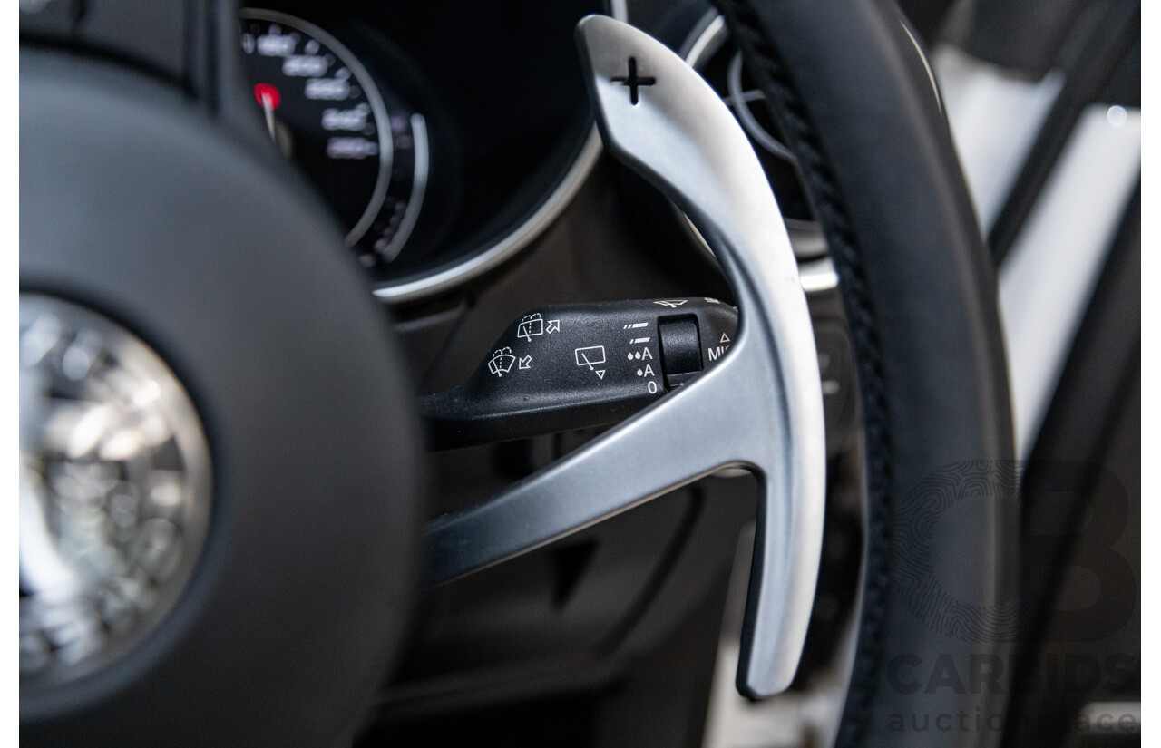 02/2020 Alfa Romeo Stelvio First Edition Q4 (AWD) 949 4D Wagon Alfa White Turbo Diesel 2.1L