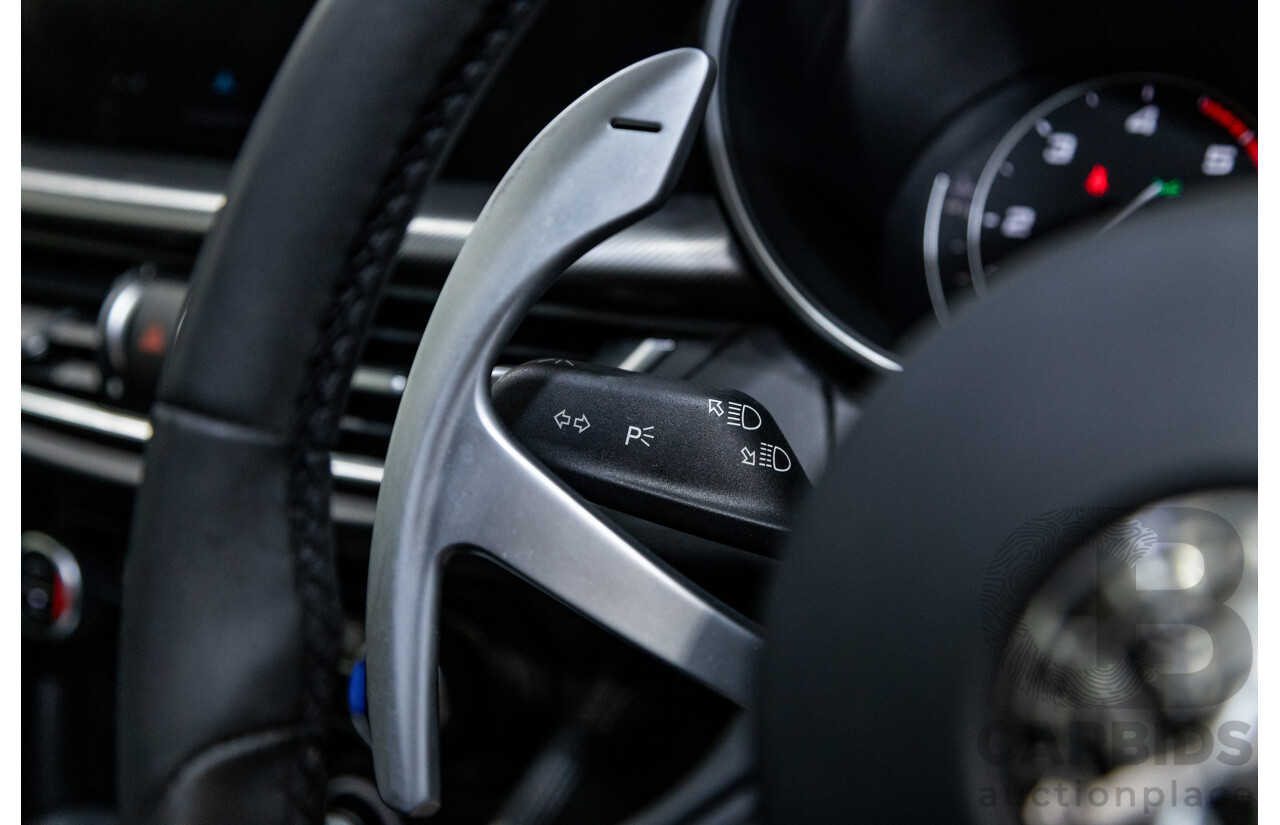 02/2020 Alfa Romeo Stelvio First Edition Q4 (AWD) 949 4D Wagon Alfa White Turbo Diesel 2.1L