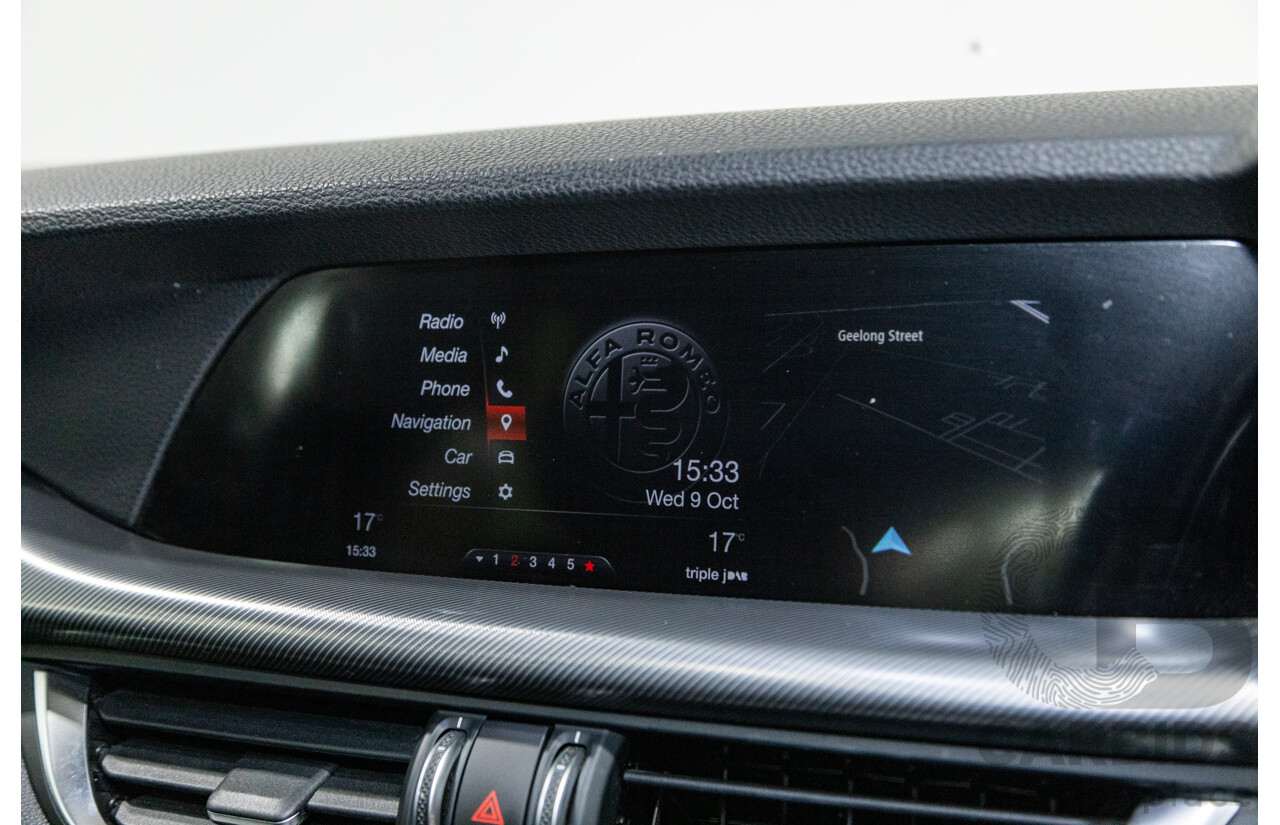 02/2020 Alfa Romeo Stelvio First Edition Q4 (AWD) 949 4D Wagon Alfa White Turbo Diesel 2.1L