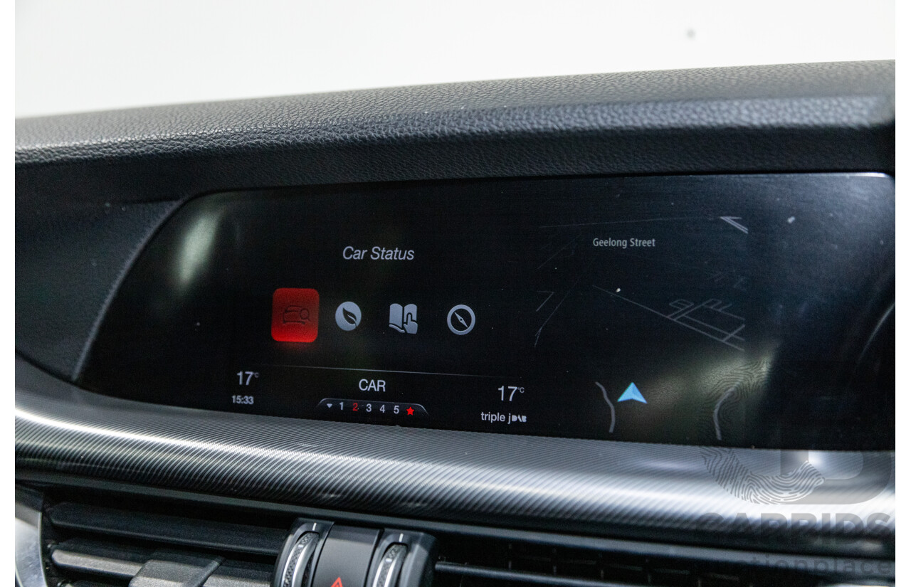 02/2020 Alfa Romeo Stelvio First Edition Q4 (AWD) 949 4D Wagon Alfa White Turbo Diesel 2.1L