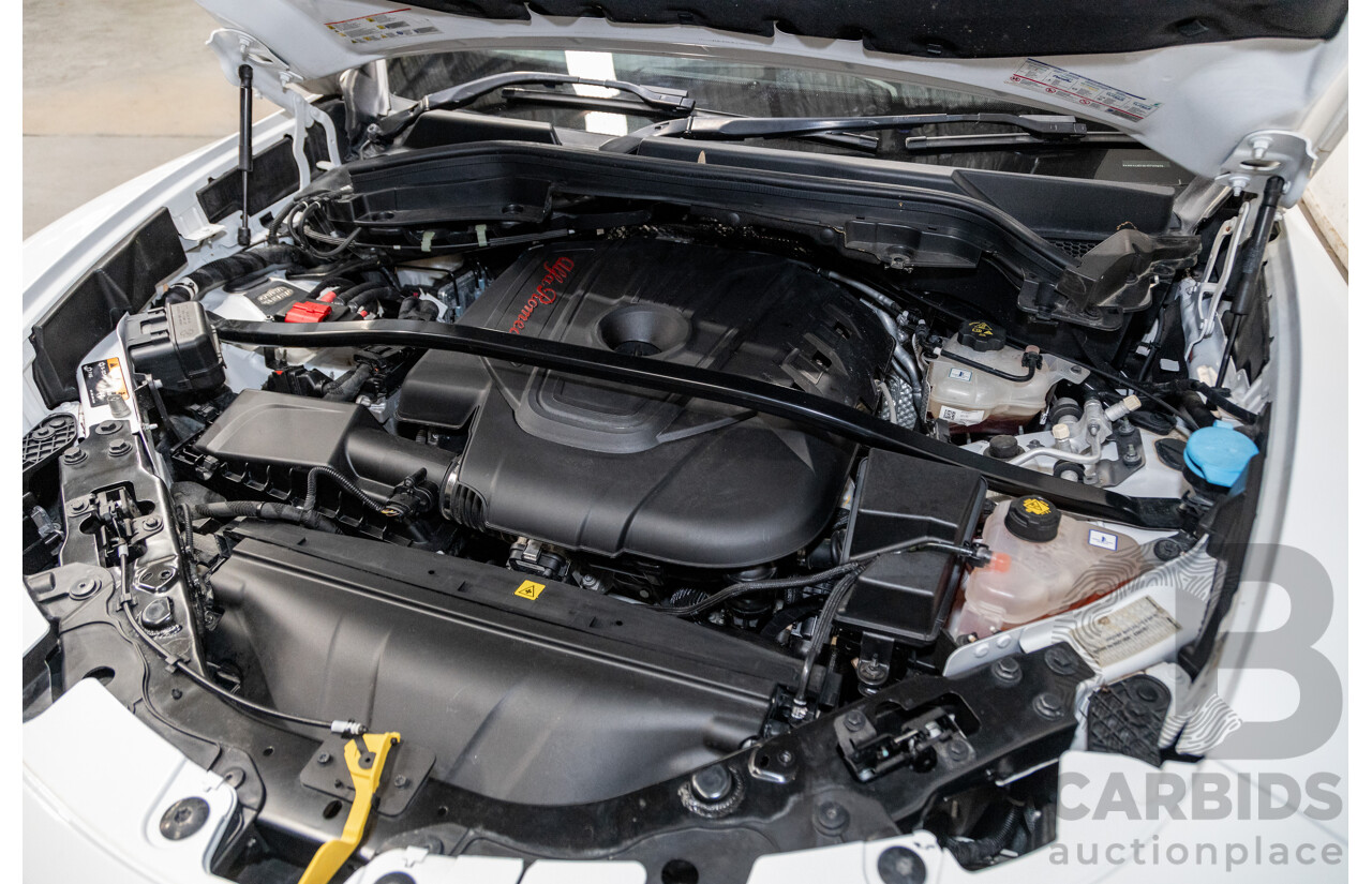 02/2020 Alfa Romeo Stelvio First Edition Q4 (AWD) 949 4D Wagon Alfa White Turbo Diesel 2.1L