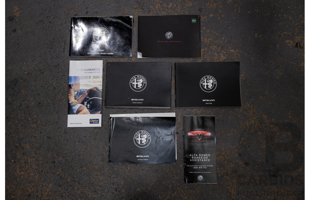 02/2020 Alfa Romeo Stelvio First Edition Q4 (AWD) 949 4D Wagon Alfa White Turbo Diesel 2.1L