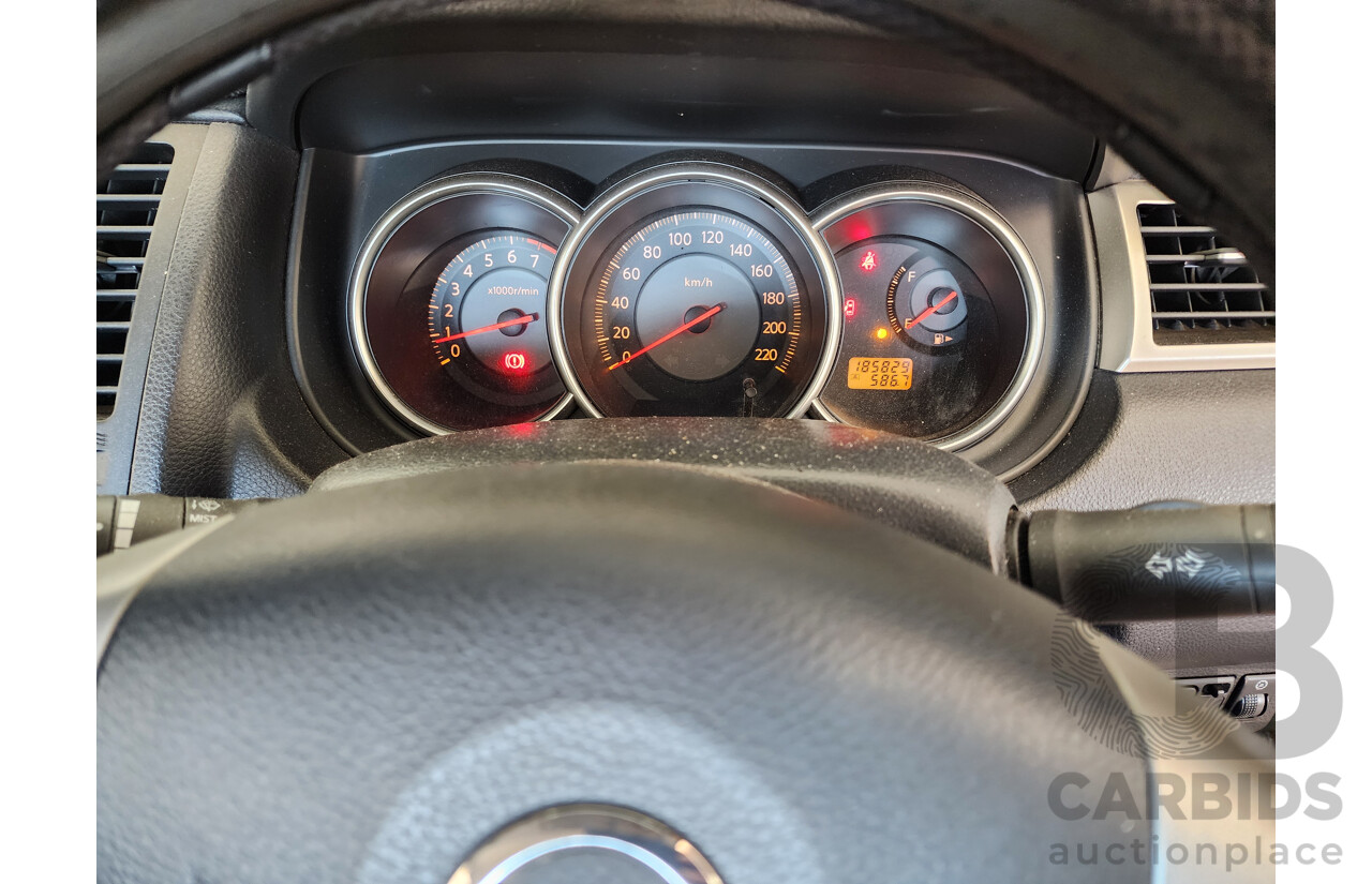 3/2009 Nissan Tiida ST-L C11 MY07 5d Hatchback Silver 1.8L