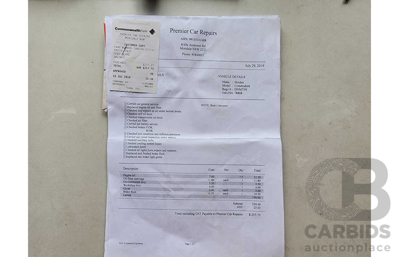 4/2012 Holden Commodore SV6 VE II MY12 4d Sportwagon White 3.6L