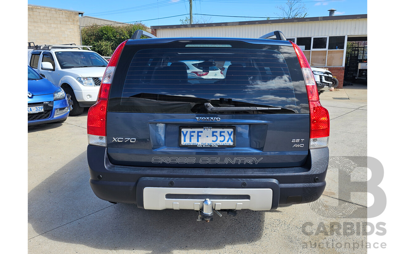 8/2007 Volvo XC70 Cross County 4d Wagon Blue 2.5L