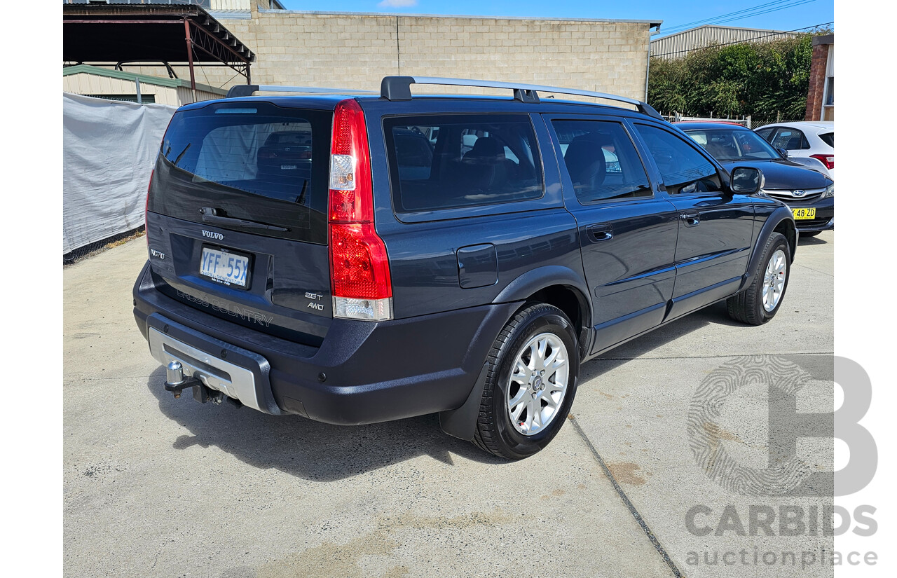 8/2007 Volvo XC70 Cross County 4d Wagon Blue 2.5L