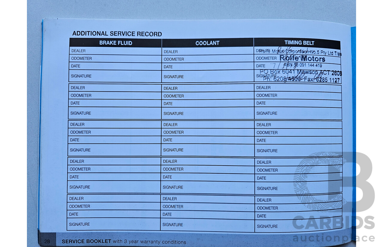 8/2007 Volvo XC70 Cross County 4d Wagon Blue 2.5L